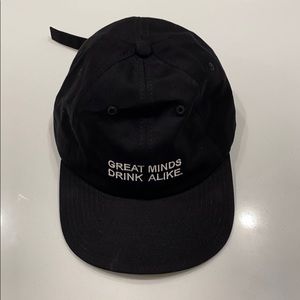 Black Great Minds Drink Alike Hat